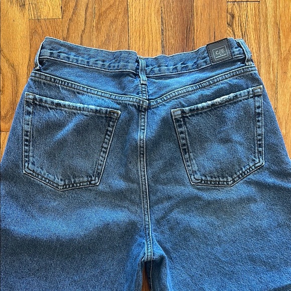 Current/Elliott Women's Blue Wide-Leg Jeans - Picture 4 of 4